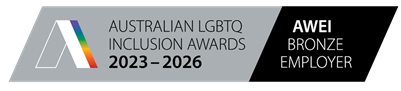 Australian LGBTQ Inclusion Awards 2023 to 2026 AWEI Bronze Employer